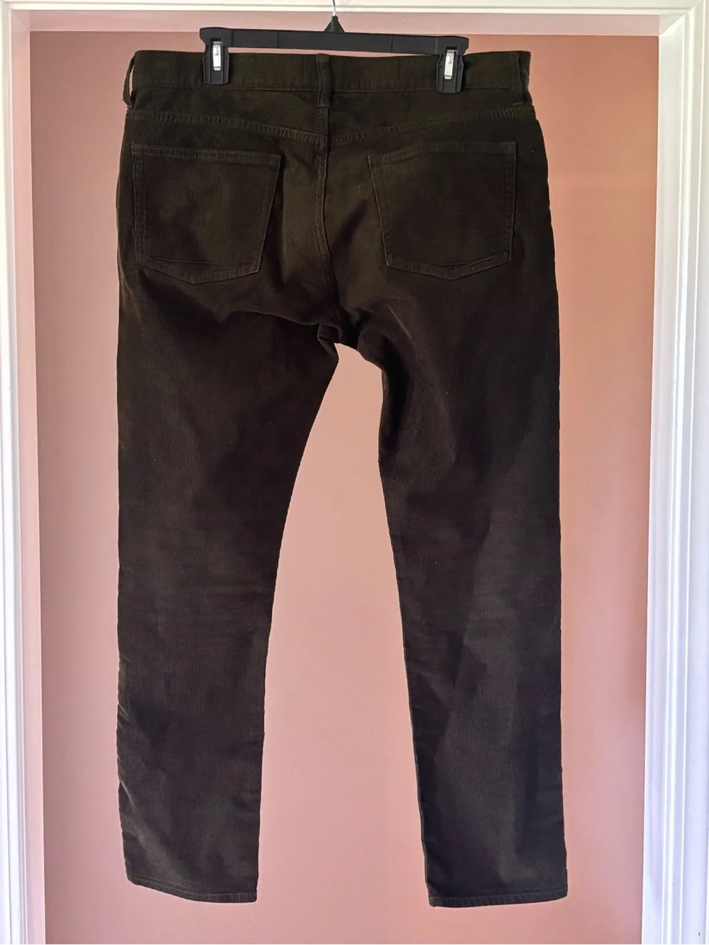 J. Crew Men's Corduroy Pants in Dark Brown